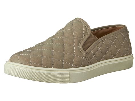 quilted slip on sneakers